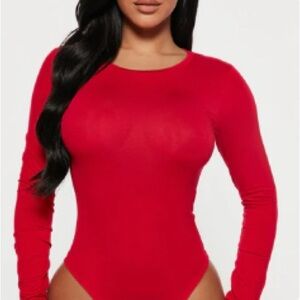 Fashionnova Crew neck long sleeve bodysuit